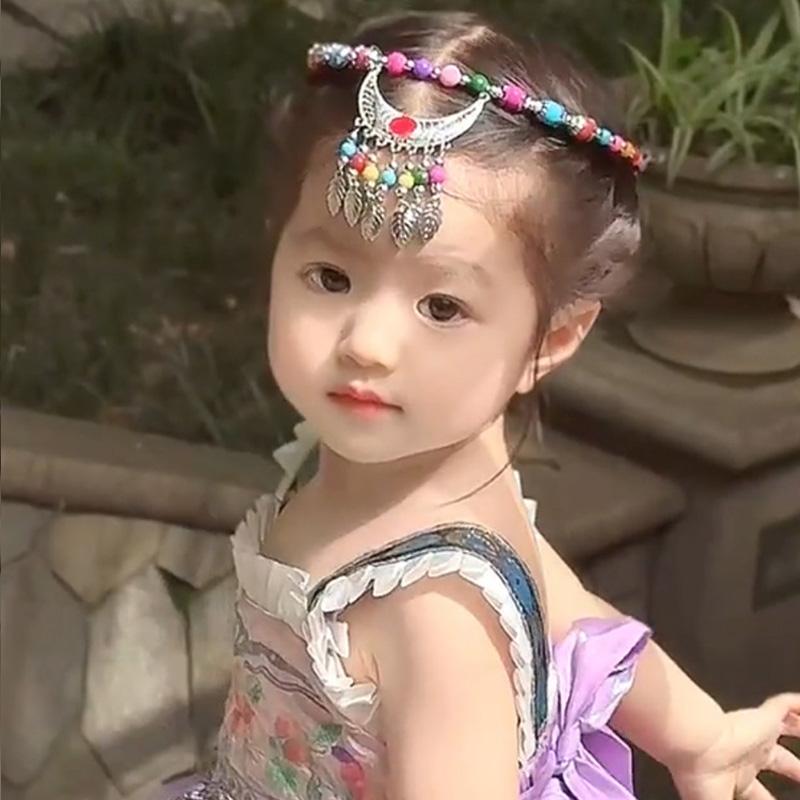 1PC Ethnic Multicolor Long Chain Boho Stone Beads Jewelry Accessories Leaf Red Stone Alloy Carving Gaskets Tassel Necklace