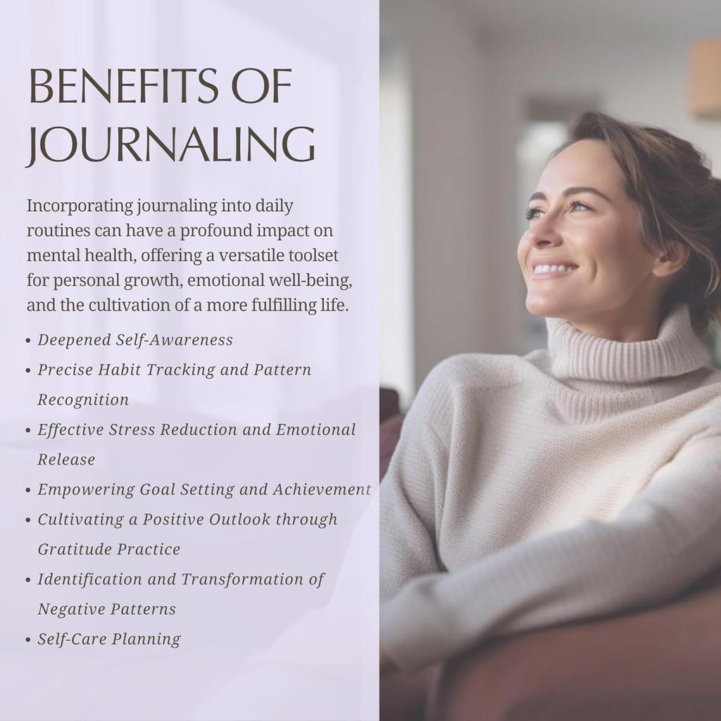 FINDING BALANCE A 100-DAY Mental Health Journal – Daily Journal with Prompts for Mindfulness, Self-Care & Healing – Anxiety & Depression Relief