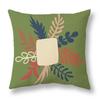 45x45cm Nordic Green Leaf abstract geometric embrace pillowcase Comfortable sofa Office Seat cushion cover Home decor Pillowcase