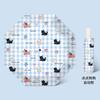 Automatic three-fold umbrella cartoon digital folding umbrella vinyl anti-ultraviolet sunscreen sun umbrella
