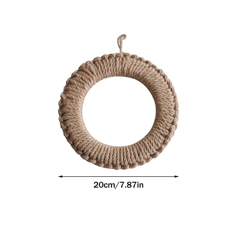 Ring Pot Holder Hemp Rope Braided Pad Pot Ring Pan Pad Coaster Insulation Pot Pad Kitchen Accessories Placemats For Table