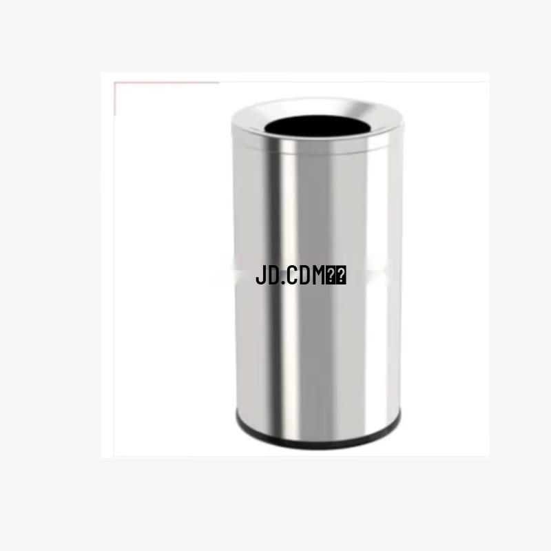 Mingyu ZJ-0016 Stainless Steel Hotel Trash Can