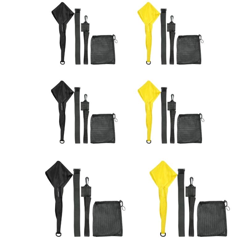 Swim Drag Parachute Strength Training Resistance Belt Swim Resistance Parachute for Speed Training Easy To Use