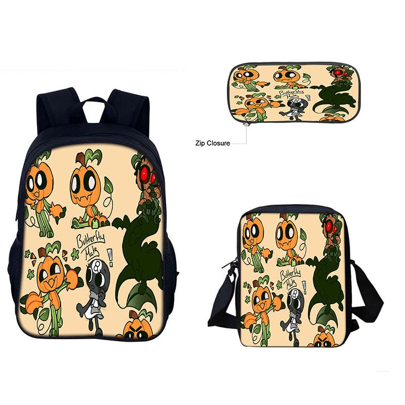 Dandys World Gourdy Childrens Backpack Pack With Cartoon Print And Waterresistant Material For Students