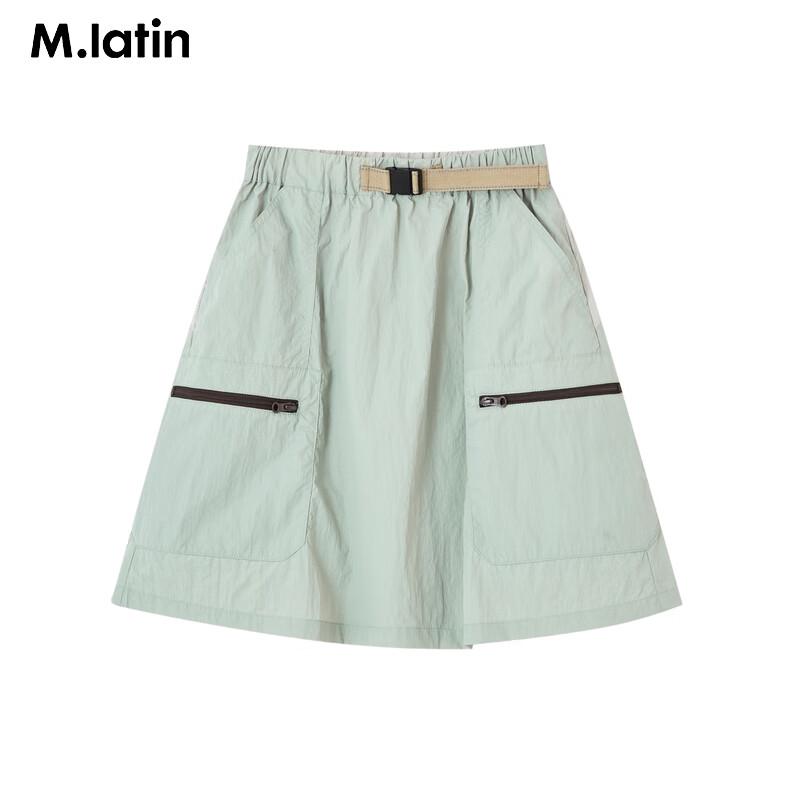M.Latin Mädchen Patchwork A-Linien Rock