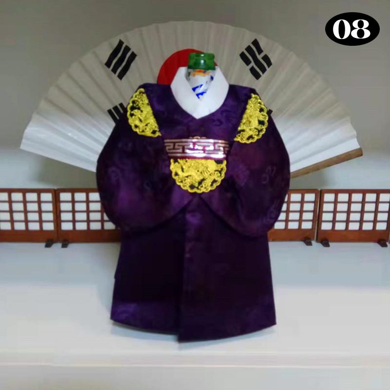 Korean Folk Traditional Style Wine Bottle Cover Hanbok Design Fabric Champagne Packaging Bag Wine Cabinet Wedding Decor Crafts