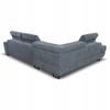 Corner Sofa, Foldable, F, Sleeping, Savio, Left, Family Furniture, Gray Corduroy