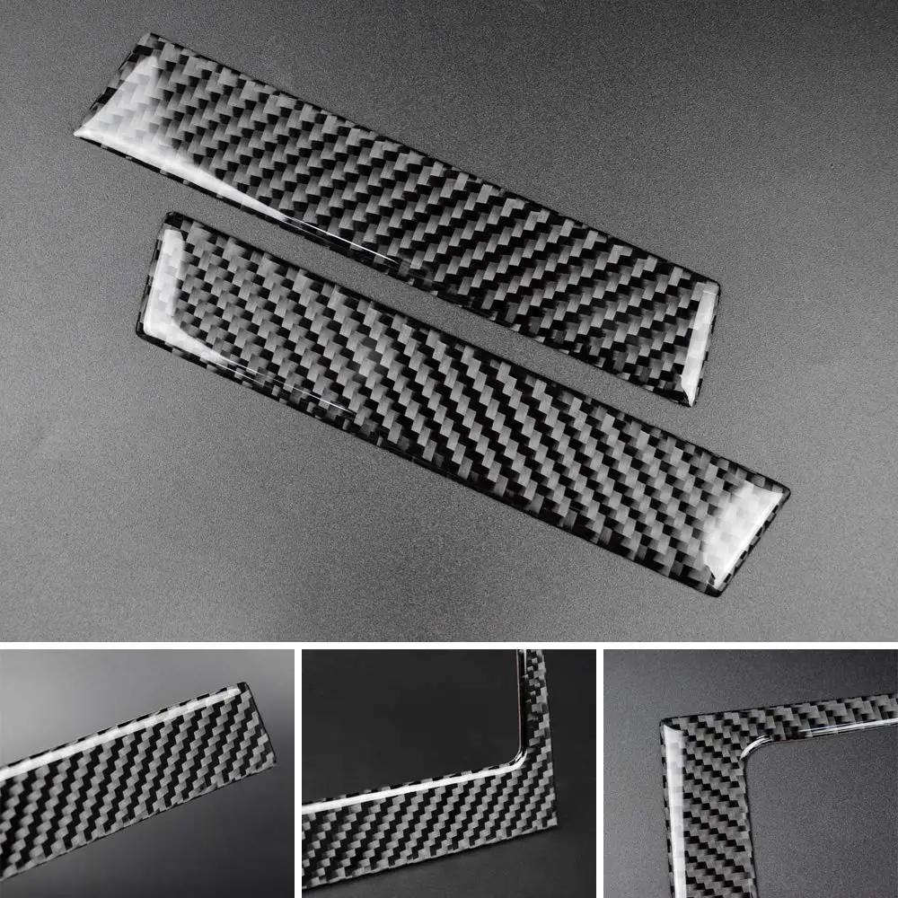 Carbon Fiber Door Handle Trim Sticker for Dodge Challenger 2008-2014 Interior Accessories