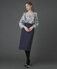 Pelimela Rosemary Belt Set Skirt (Blue Grey)