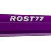 CUESOUL ROST 77 Transparent Integrated Flight Standard Set of 3 Clear Purple White Logo L Size (CS-77-XB7T-L)