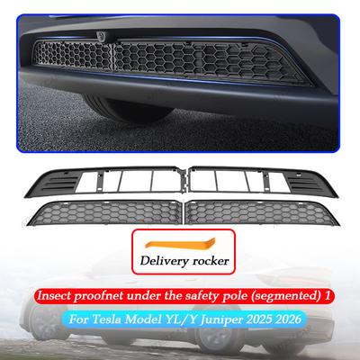 For Tesla Model YL/Y Juniper 2025 2026 Inner Vent Grille Front Lower Bumper Anti Insect Net Mesh Air Inlet Anti Dust Proof Cover
