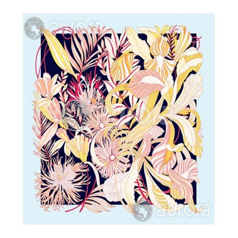Aurora Floral Square Scarf
