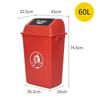 Yueyu Swing-Lid Household Trash Bin