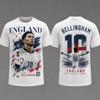 Vintage Bellingham Meditatie Portret Print Zacht Katoen Unisex WoUnisex Engeland Team Casual Korte Mouw Dagelijks T-shirt Kleding