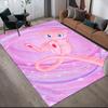 Mew Cartoon Area Rug, Pokemon Fan Soft Carpet, Ideal Gift.chl