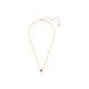 Swarovski Full Blessing Hulu Necklace Women Necklace Red 5539897