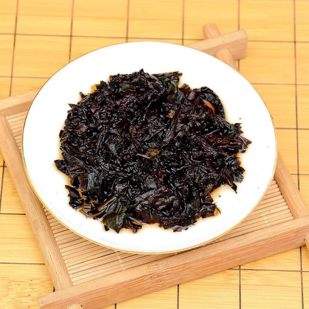 Mini Golden Brick Pu-erh Tea Yunnan Menghai Aged Ancient Tree Gongting Ripe Tea