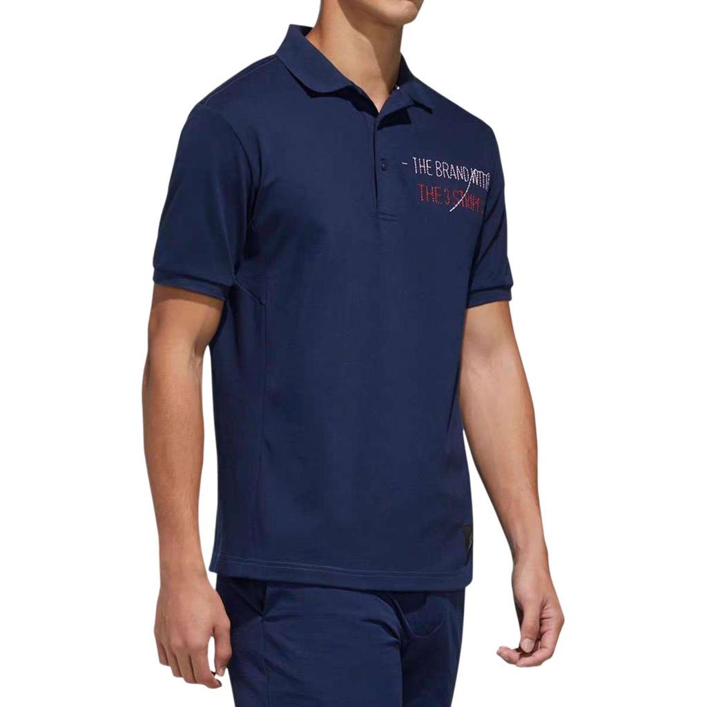 Men's Shirt Adidas Polo Shirt Men's Dark Blue