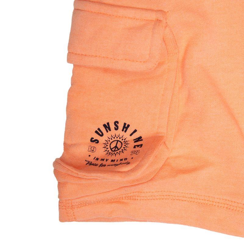 Bermuda jogging corail Garçon Enfant DEELUXE 74