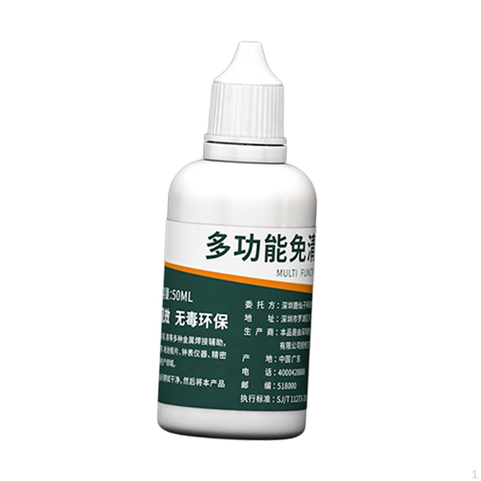 

50 мл флюс для сварки нержавеющей стали паяльный инструмент 1,4x3,7 дюйма для меди, железа