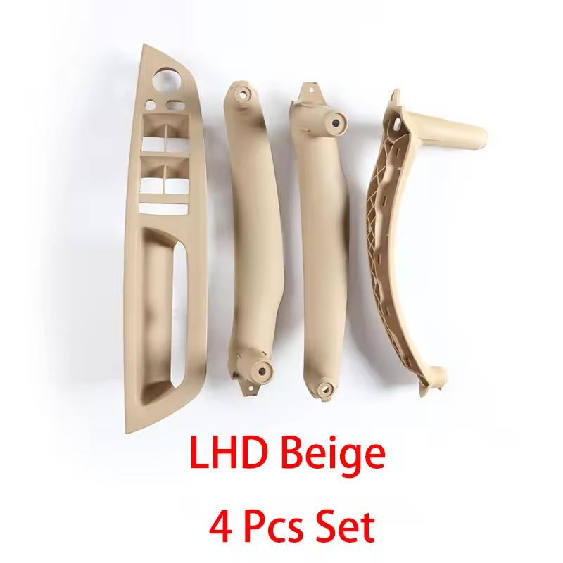 Poignée de porte intérieure conducteur principale pour voiture LHD RHD, lot de 4 pièces pour BMW E70 E71 X5 X6