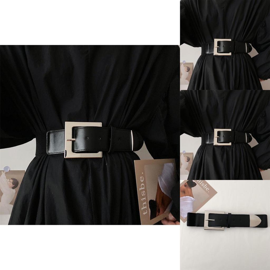 Pu Modern Black Womens Waist Belt For Summer Fashion Ideal For Dresses Blouses And