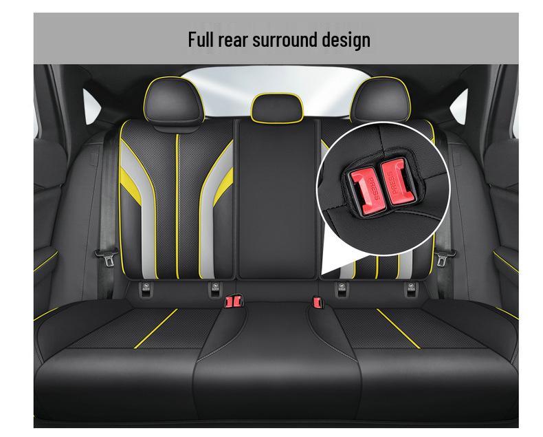 Hongqi H6 Full Surround Leather Seat Cover - Four Seasons Universal Fit