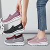 Shoes 2025 autumn women's shoes new flying woven mesh shoes lightweight middle-aged and elderly casual walking shoes breathable mother shoes