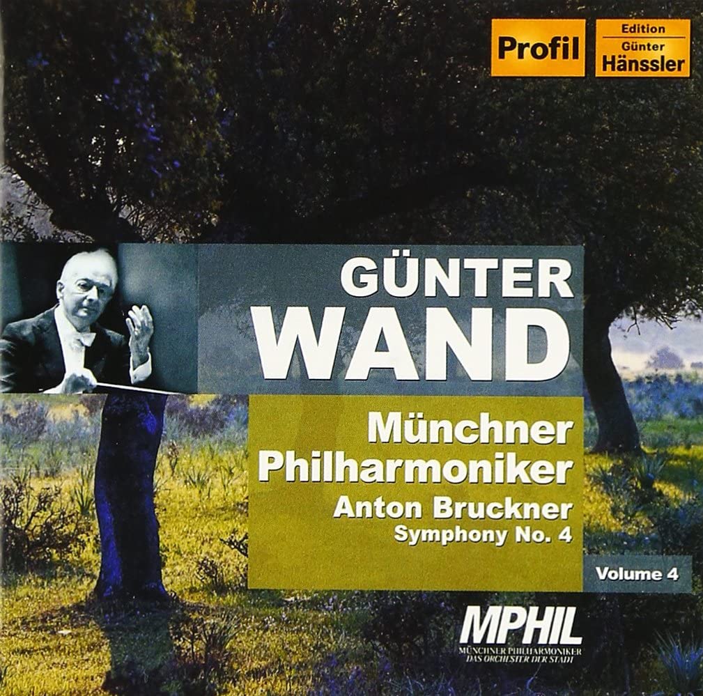 

CD GÜNTER WAND, MUNICH PHILHARMONIC OR - Bruckner Symphony No. 4 in E-flat m KICC811 Japan ObiClassical Used