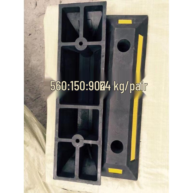 Rubber-Plastic Parking Space Limiter and Speed Bump
