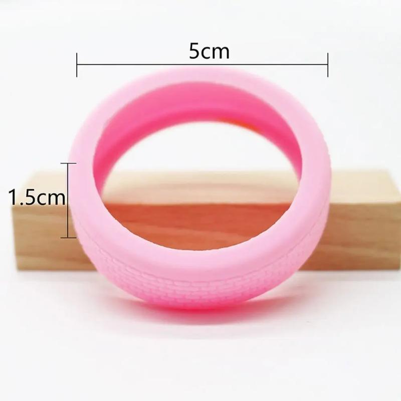 4PCS/Set Silicone Suitcase Wheels Protection Cover with Silent Sound Reduce Noise Trolley Box Luggage Caster Shoes Casters Cover