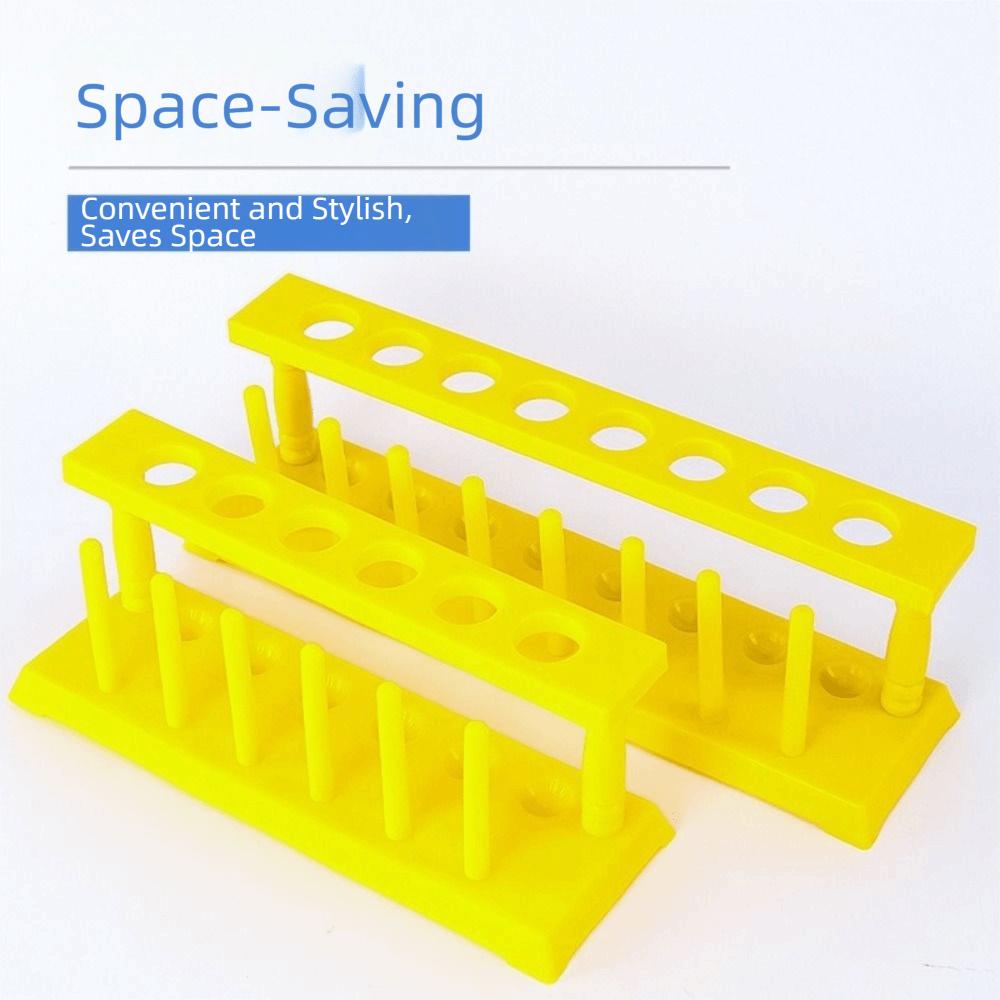 PP Material Test Tube Rack Detachable Pillar Lab Tube Holder Test Tube Support Rack  For School