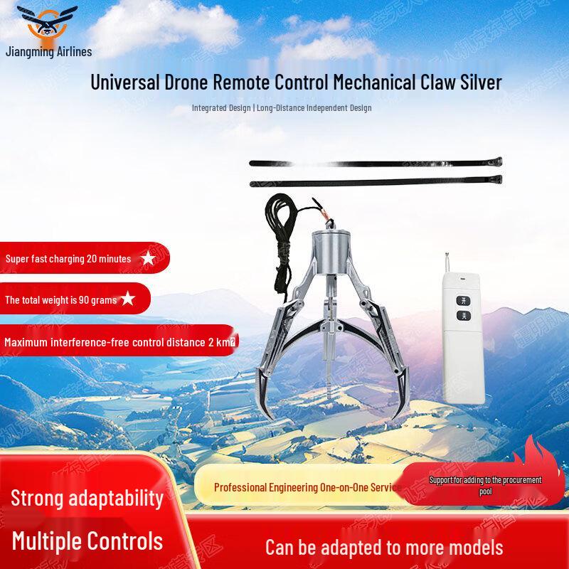 Universal Drone Remote Control Robotic Gripper