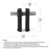 Motorcycle Steering Wheel Neck Bearing Race Puller Removing Tool For 1‑1/8in To 2‑5/8in inner diameter ID Removal Remover