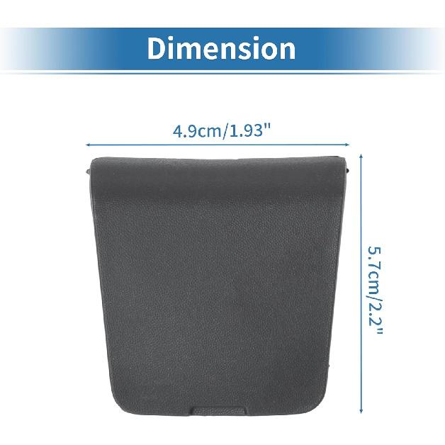 Motoforti Spare Tire Winch Cover for Ram 1500 DT 2019 2020 2021 2022 2023 2024 New Body Style Rear Bumper Cover Cap No.68299112AC/68299112AB