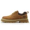 Martin Boots Men's Low-top British Style Retro Leather Shoes Tooling Sports Rhubarb Shoes Fashion Casual Versatile Men's Shoes