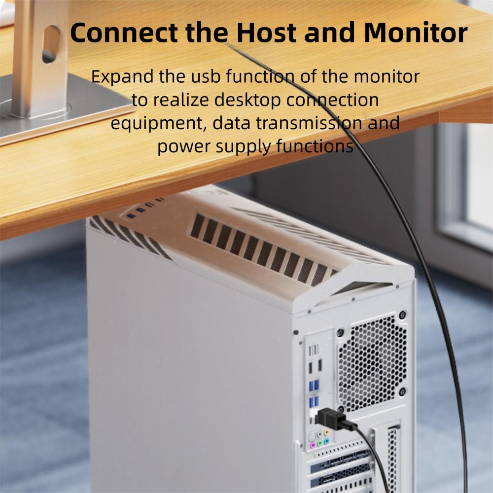 5Gbps USB-B To Type-C Converter Data Transmission Printer Connector USB-B 3.0 Adapter Instrument