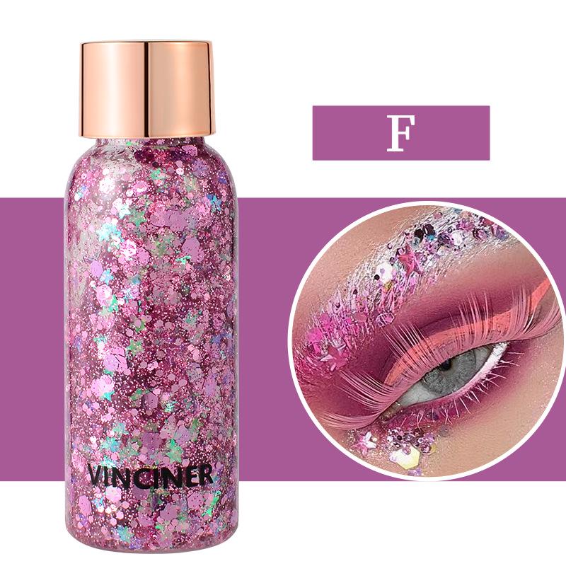 Mermaid Glitter Gel: Iridescent Face & Body Makeup