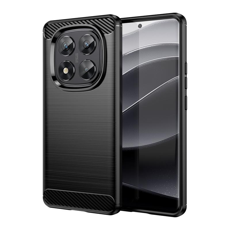 For Redmi Note 14 Pro Case Anti-knock Silicone Carbon Fiber Back Cover Redmi Note 14 Pro Plus Case For Redmi Note 14 Pro 5G Case