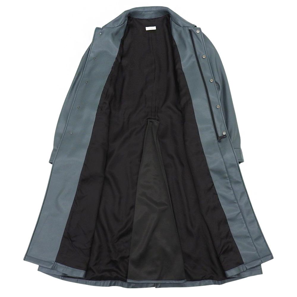 Education from Youngmachines Excellent condition synthetic leather coat for men, blue-green, size L, made in 2011 coat L Blue greenUsed