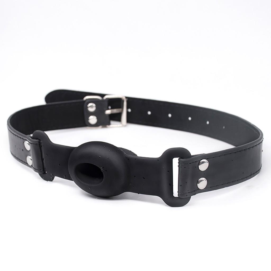 Slave Silikon Munnplugg Gag BDSM Fetish Mouth Restraints SM Toy