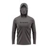 Mens Hooded Fishing Shirt With Face Cover UV Protection Quick Dry Ice Silk Long Sleeve Outdoor Angling Wear