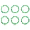 2/5/10Pcs Alloy Spray Painted Open Ring Spring Buckle Clasps For Key Bag Accessories