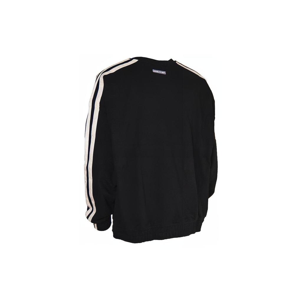 Adidas Sweatshirts Men's Black Crew Neck Moderate Regular GH4779