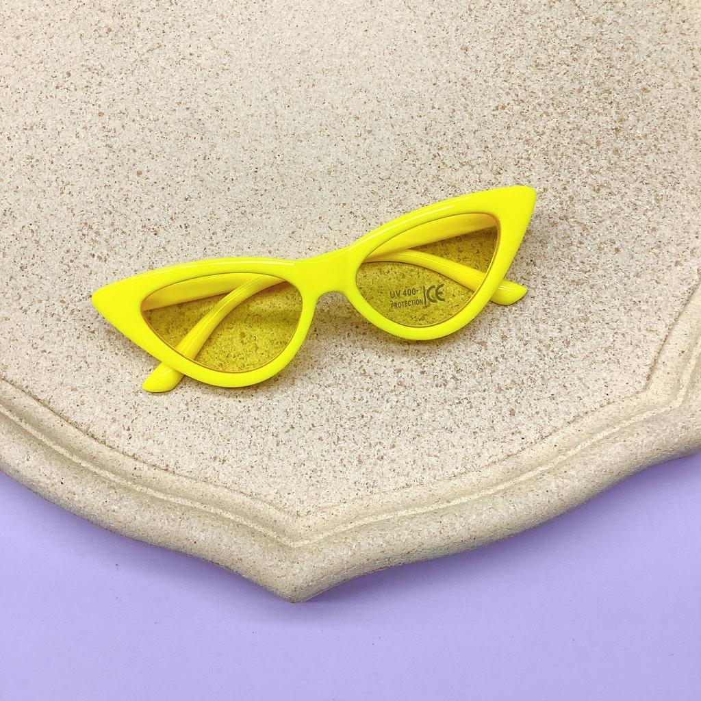 New Fashion Cat Eye Children'S Sunglasses Travel Uv Protection Boys' And Girls' Sunglasses