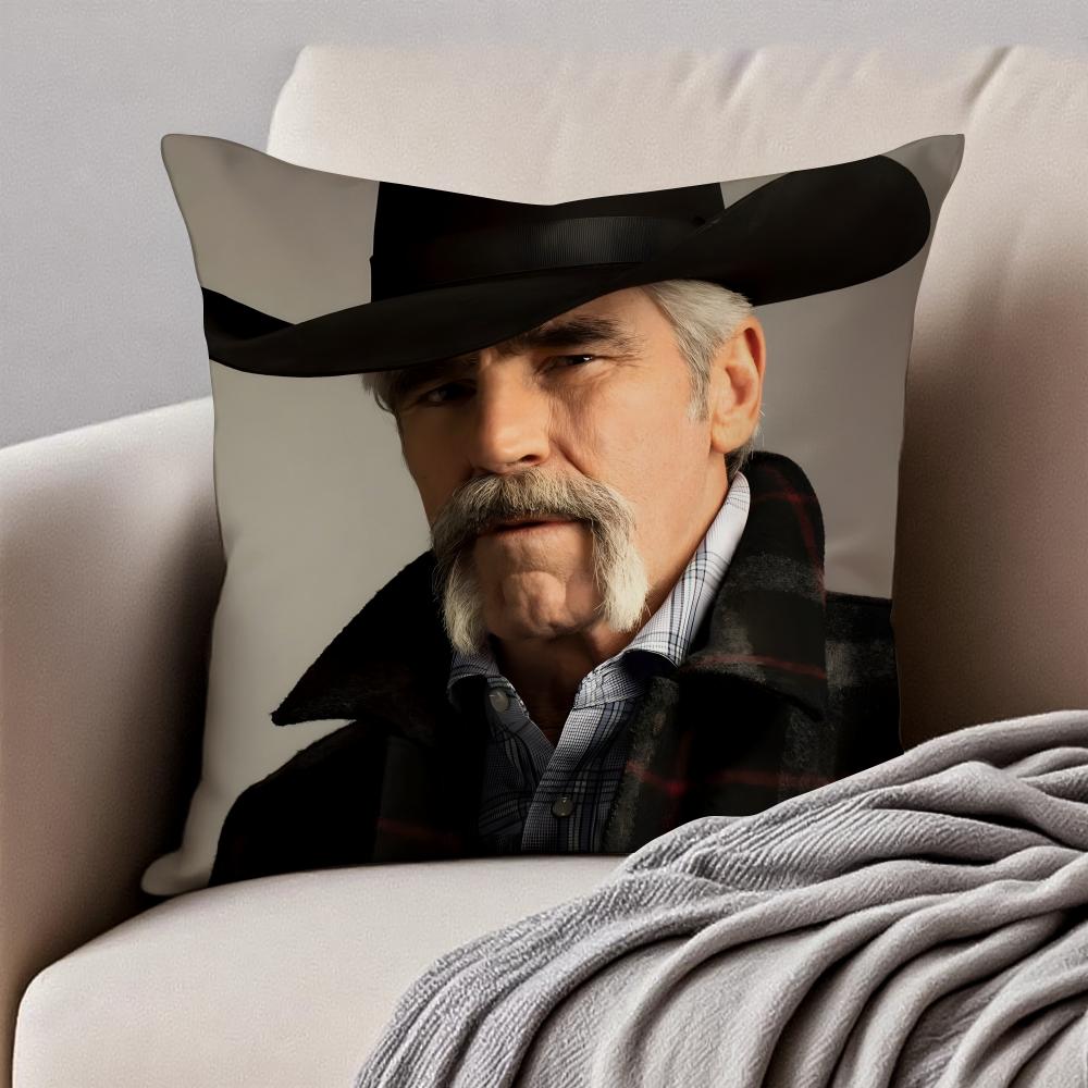 LLloyd Pierce Cushion Cover Pillowcase Antidustmite Invisible Zipper Short Plush Sofa Cushion