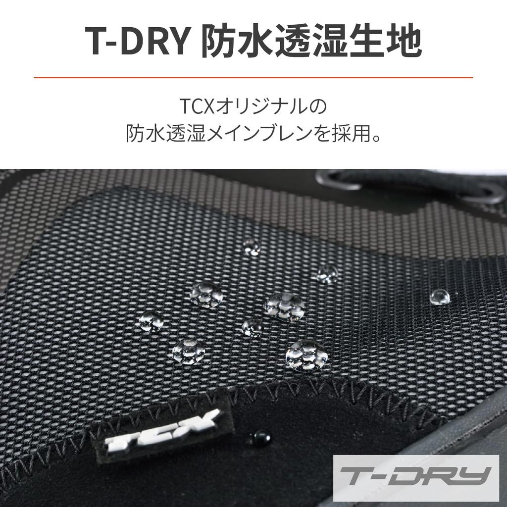 Daytona TCX Motorcycle Riding Shoes Waterproof Front Zip CE Standard 9557W IKASU Waterproof Reflex 19300 27.5cm