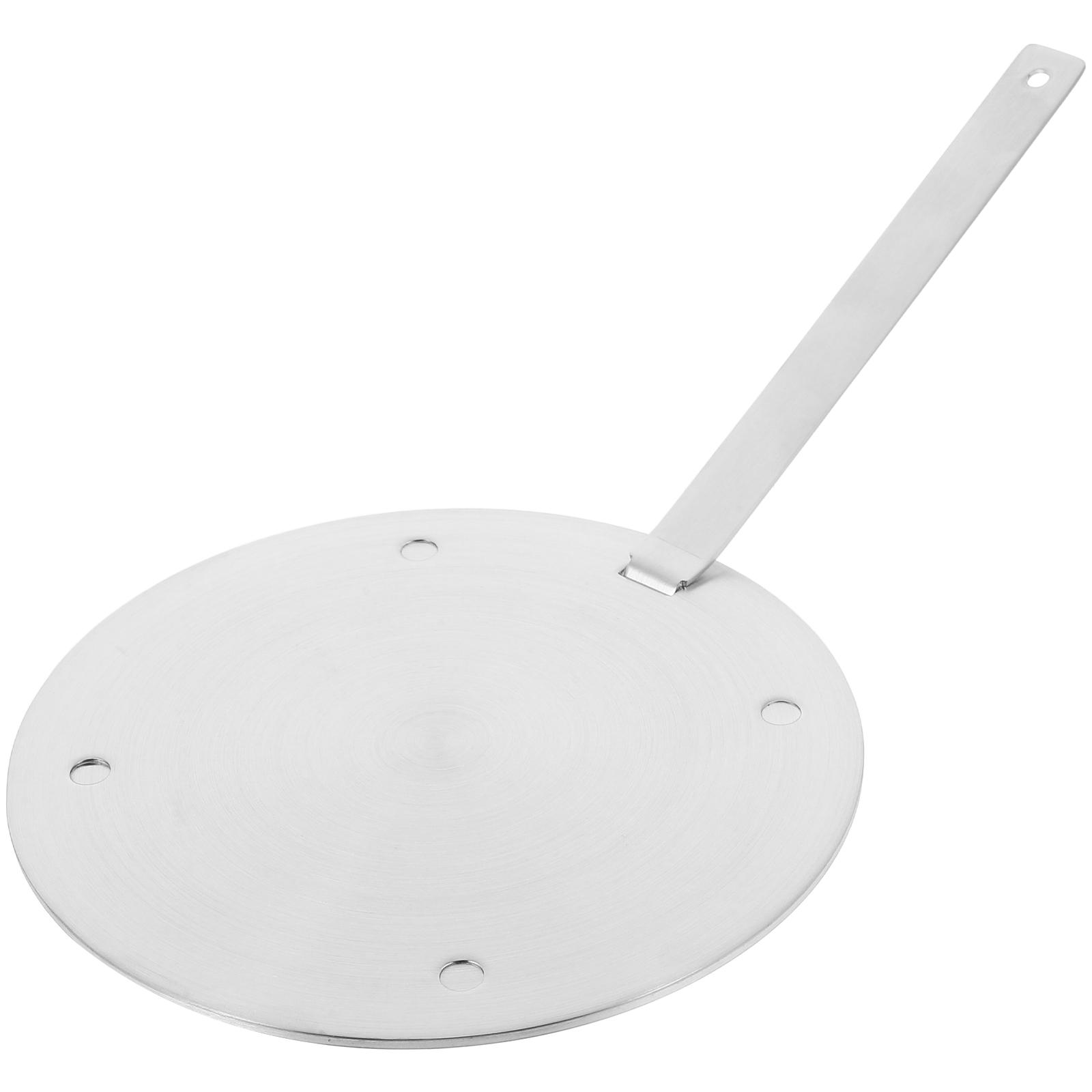 Oven Stainless Steel Heat Conduction Plate Kitchen Essentials Burner Induction Thermal Guide Silver Cooking Tool