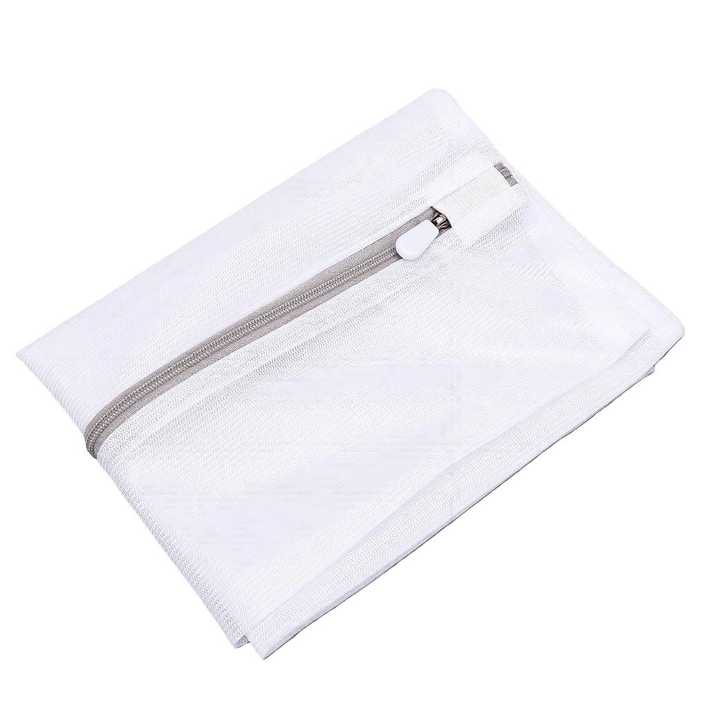 Mesh Laundry Bag Fine Mesh Wash Bag with Sturdy Zipper Guard Clothes in Washing Machine for Delicates Lingerie Bras