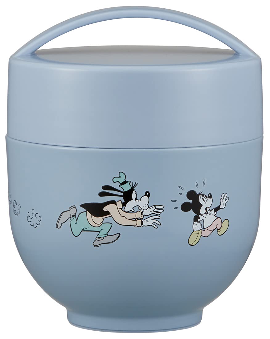 

Skater Antibacterial Insulated Lunch Rice Bowl Disney Mickey Mouse Box, Shape, 540ml, Design, LDNC6AG-A